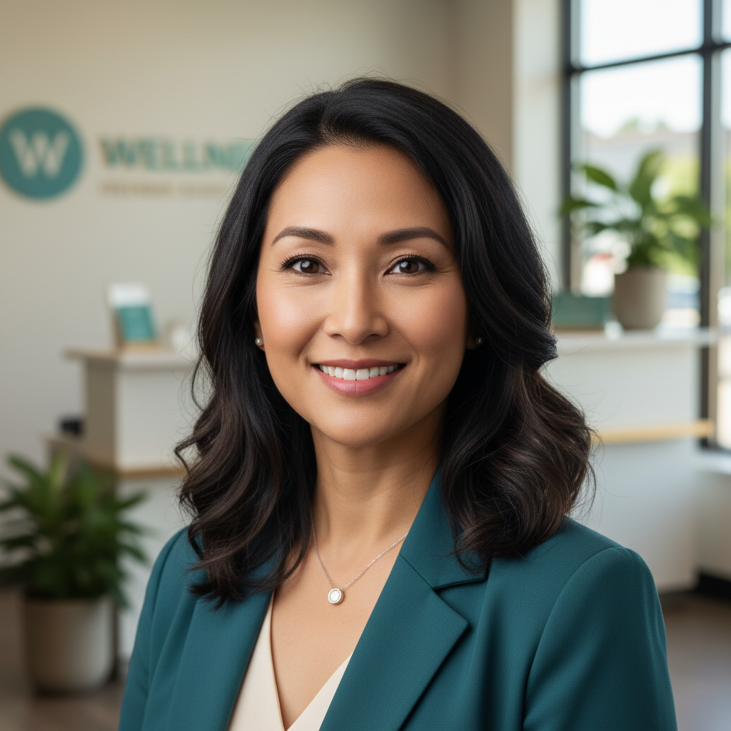 Renew Acupuncture practitioner with warm, welcoming demeanor